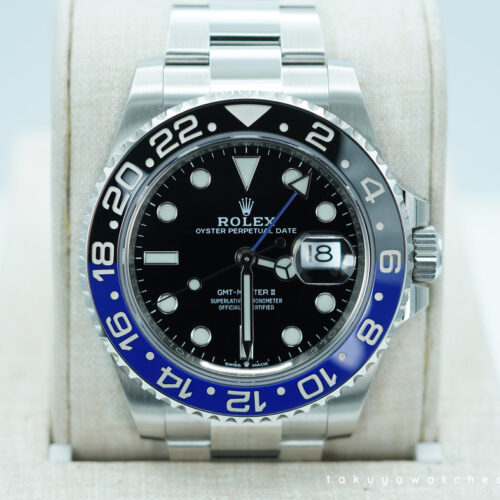 Rolex 126710BLNR GMT MASTER 2 BLACK BLUE BEZEL NEW MODEL 2021 WARRANTY FULL SET