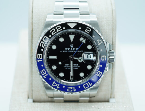 Rolex 126710BLNR GMT MASTER 2 BLACK BLUE BEZEL NEW MODEL 2021 WARRANTY FULL SET