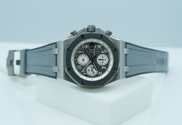 Audemars PIGUET ROYAL OAK OFFSHORE GHOST TITANIUM GREY CERAMIC 26470IO FULL SET - Image 10