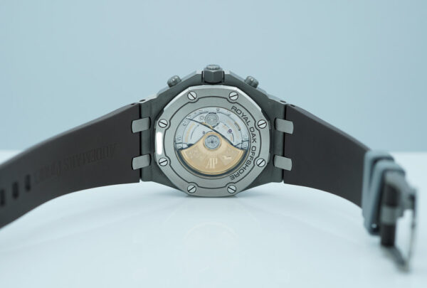 Audemars PIGUET ROYAL OAK OFFSHORE GHOST TITANIUM GREY CERAMIC 26470IO FULL SET - Image 8