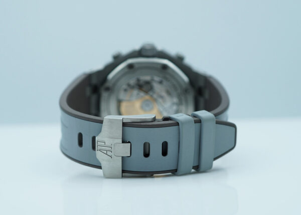 Audemars PIGUET ROYAL OAK OFFSHORE GHOST TITANIUM GREY CERAMIC 26470IO FULL SET - Image 7