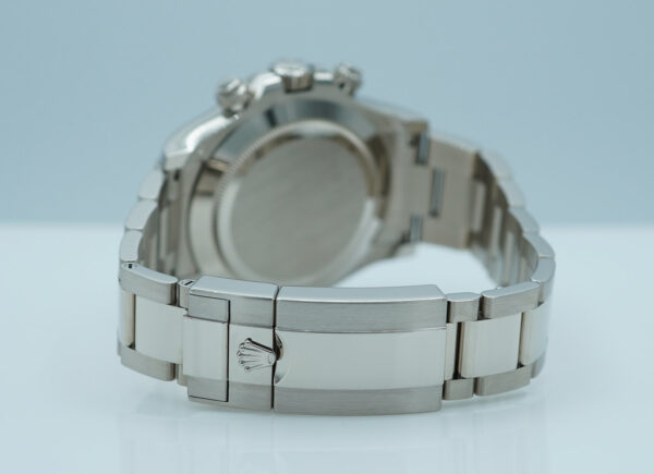 Rolex 116509 COSMOGRAPH DAYTONA WHITE GOLD SILVER DIAL 2022 WARRANTY FULL SET - Image 7