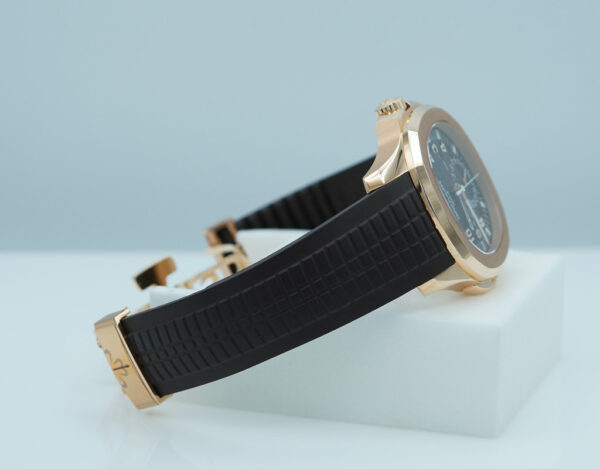 Patek PHILIPPE 5164R ROSE GOLD AQUANAUT TRAVEL TIME 2024 NEW MOVEMENT FULL SET - Image 6