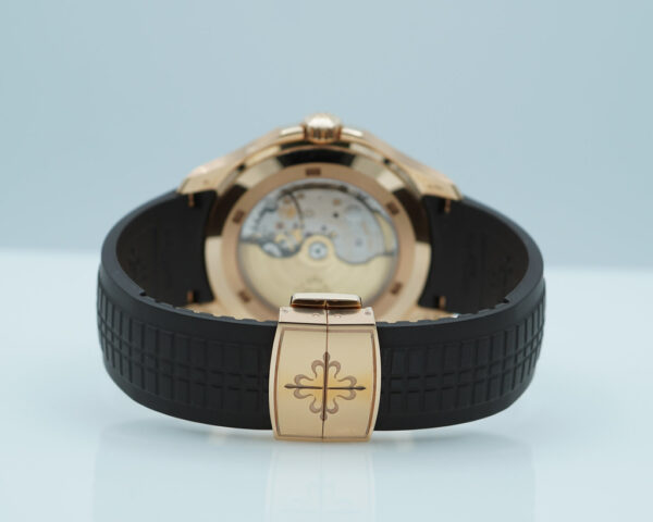 Patek PHILIPPE 5164R ROSE GOLD AQUANAUT TRAVEL TIME 2024 NEW MOVEMENT FULL SET - Image 7