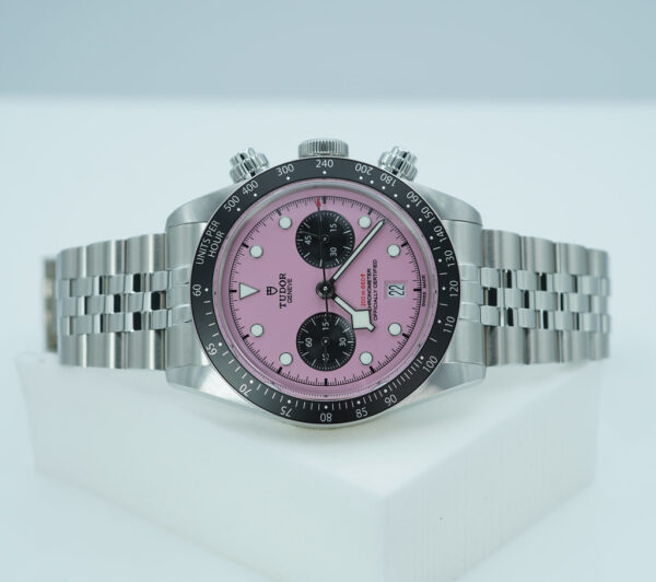 BRAND NEW Tudor 79360N BLACK BAY CHRONOGRAPH PINK DIAL 2025 FULL SET - Image 10