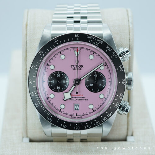 BRAND NEW Tudor 79360N BLACK BAY CHRONOGRAPH PINK DIAL 2025 FULL SET
