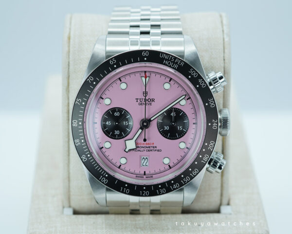 BRAND NEW Tudor 79360N BLACK BAY CHRONOGRAPH PINK DIAL 2025 FULL SET