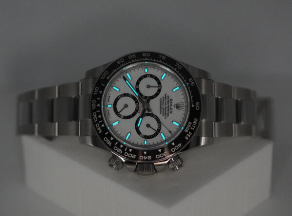 BRAND NEW Rolex 126500LN DAYTONA STEEL WHITE DIAL NEW MODEL WARRANTY FULL SET - Image 11