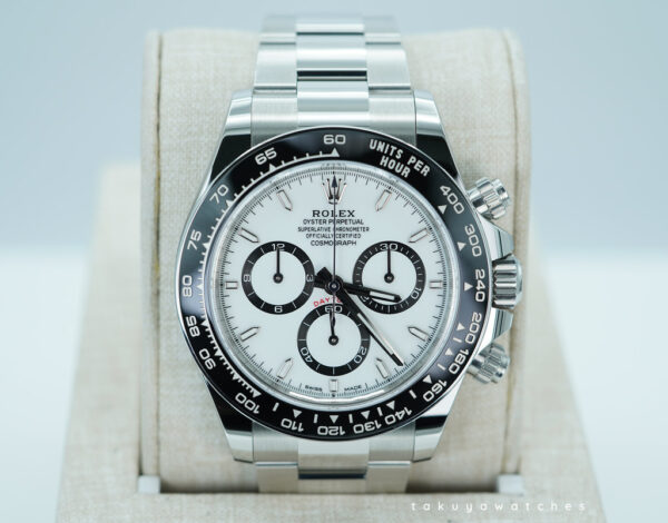 BRAND NEW Rolex 126500LN DAYTONA STEEL WHITE DIAL NEW MODEL WARRANTY FULL SET