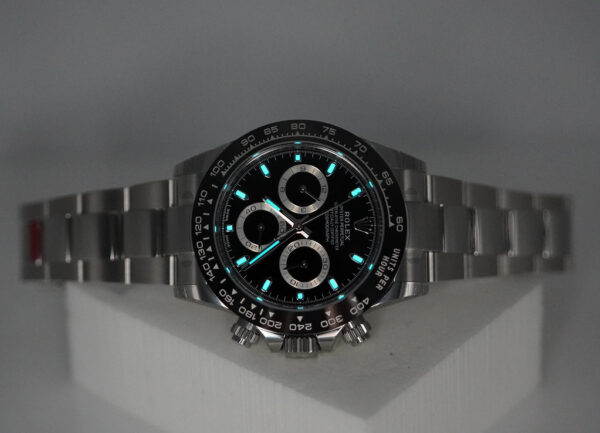 BRAND NEW Rolex 116500LN COSMOGRAPH DAYTONA STEEL CERAMIC BLACK DIAL STICKERS FULL SET - Image 11