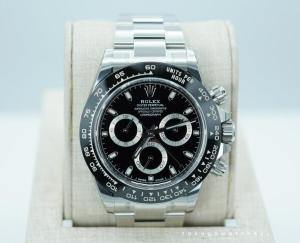 BRAND NEW Rolex 116500LN COSMOGRAPH DAYTONA STEEL CERAMIC BLACK DIAL STICKERS FULL SET