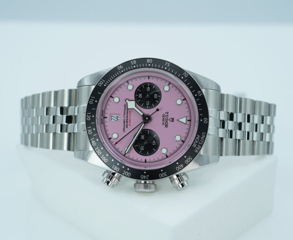 BRAND NEW Tudor 79360N BLACK BAY CHRONOGRAPH PINK DIAL 2025 FULL SET - Image 9