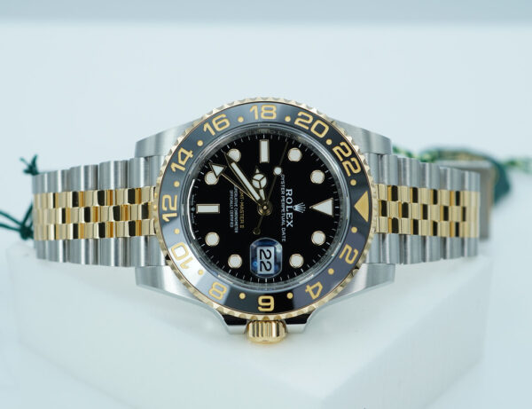 BRAND NEW Rolex 126713GRNR GMT MASTER 2 GREY BLACK BEZEL JUBILEE BAND 2025 FULL SE - Image 9