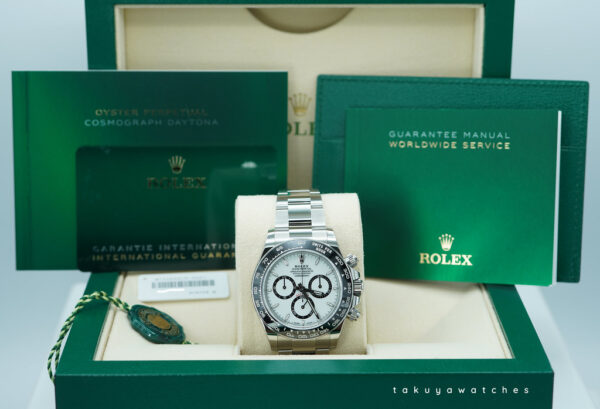 BRAND NEW Rolex 126500LN DAYTONA STEEL WHITE DIAL NEW MODEL WARRANTY FULL SET - Image 2
