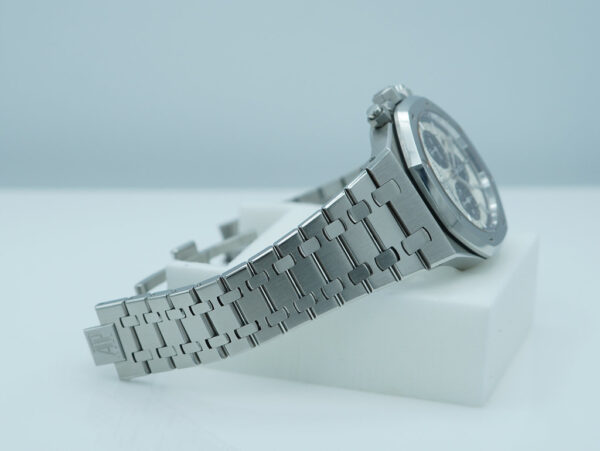 Audemars PIGUET ROYAL OAK CHRONOGRAPH WHITE PANDA DIAL 26331ST FULL SET - Image 5