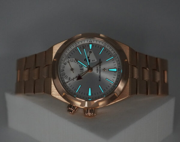 Vacheron CONSTANTIN OVERSEAS DUAL TIME 7900V ROSE GOLD BRACELET FULL SET - Image 11