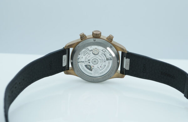 IWC IW388109 PILOT CHRONOGRAPH BRONZE BLUE DIAL 41MM 2022 WARRANTY FULL SET - Image 10