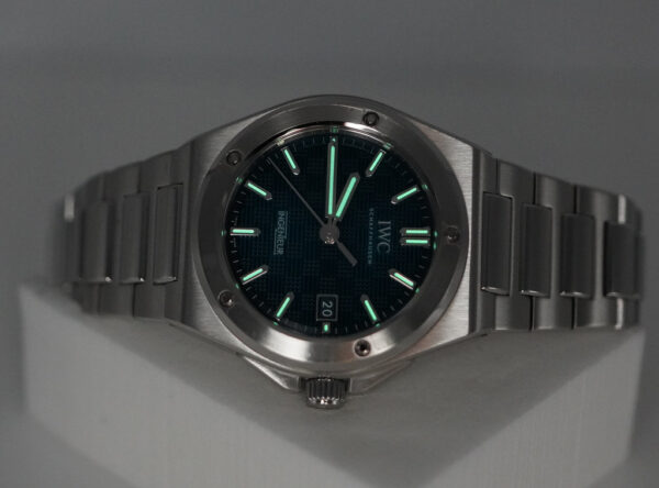 IWC IW328903 INGENIEUR AQUA GREEN AUTOMATIC 40MM 2023 WARRANTY FULL SET - Image 11