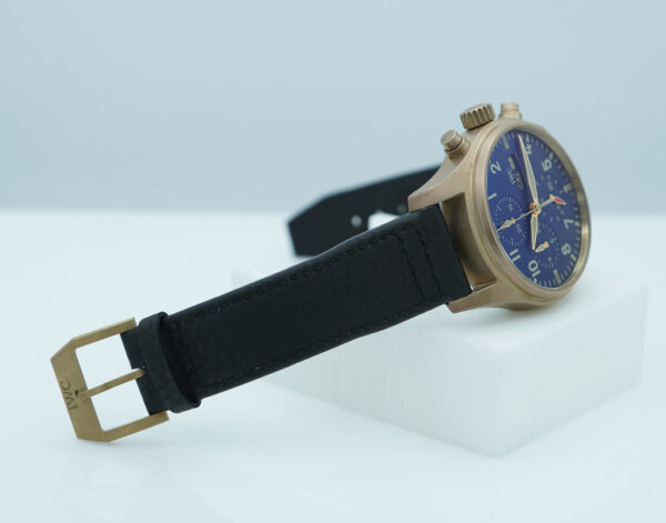 IWC IW388109 PILOT CHRONOGRAPH BRONZE BLUE DIAL 41MM 2022 WARRANTY FULL SET - Image 7
