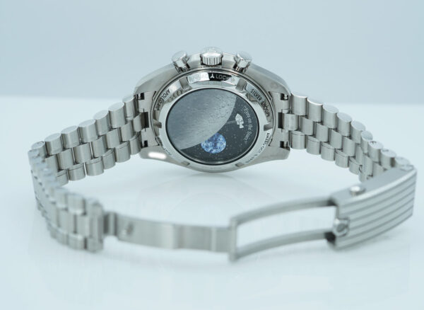 Omega SPEEDMASTER SILVER SNOOPY AWARD 50TH ANNIVERSARY EXTRA 3861 BRACELET FULL SET - Image 8