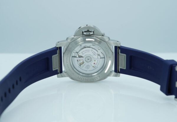 PANERAI Pam 3313 LUMINOR MARINA STEEL BLUE DIAL 2025 WARRANTY FULL SET - Image 8