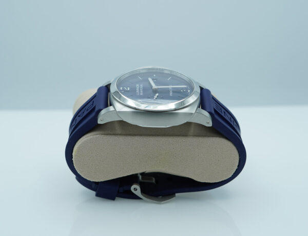 PANERAI Pam 3313 LUMINOR MARINA STEEL BLUE DIAL 2025 WARRANTY FULL SET - Image 4