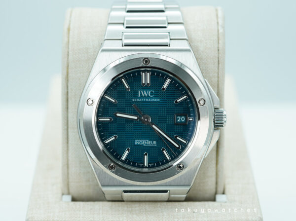 IWC IW328903 INGENIEUR AQUA GREEN AUTOMATIC 40MM 2023 WARRANTY FULL SET