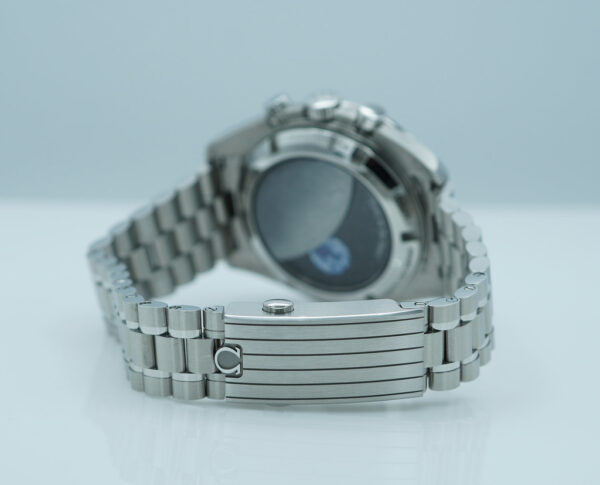 Omega SPEEDMASTER SILVER SNOOPY AWARD 50TH ANNIVERSARY EXTRA 3861 BRACELET FULL SET - Image 7