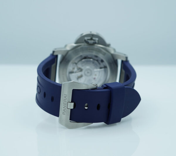 PANERAI Pam 3313 LUMINOR MARINA STEEL BLUE DIAL 2025 WARRANTY FULL SET - Image 7