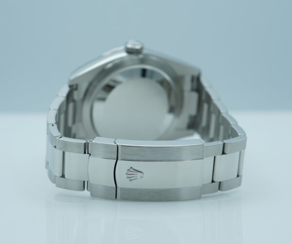 Rolex 326934 SKY-DWELLER BLUE DIAL OYSTER BAND 2023 WARRANTY FULL SET - Image 7