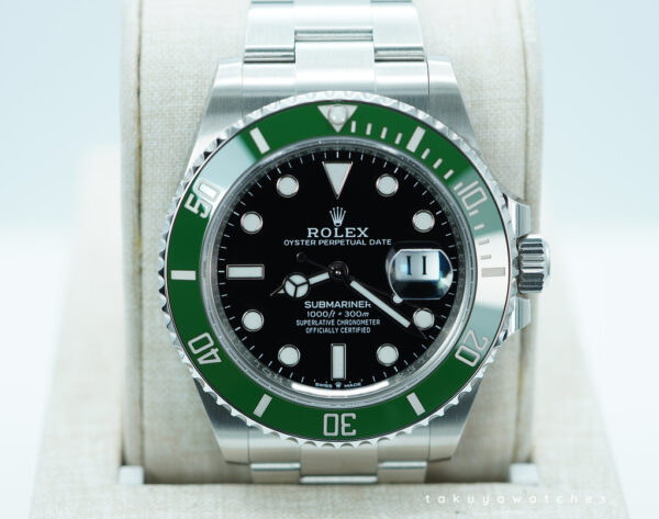 Rolex 126610LV SUBMARINER 41 GREEN MARK 2 BEZEL BLACK DIAL 2024 FULL SET