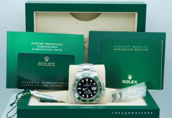 Rolex 126610LV SUBMARINER 41 GREEN MARK 2 BEZEL BLACK DIAL 2024 FULL SET - Image 2