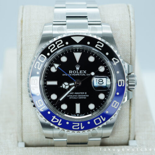 Rolex 126710BLNR GMT MASTER 2 BLACK BLUE BEZEL NEW MODEL 2023 WARRANTY FULL SET