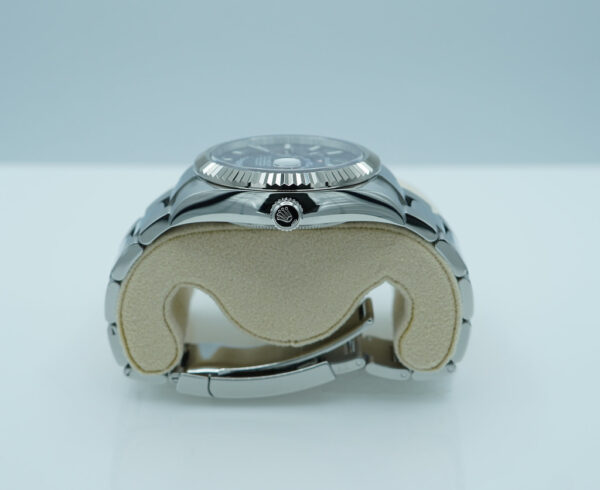 Rolex 326934 SKY-DWELLER BLUE DIAL OYSTER BAND 2023 WARRANTY FULL SET - Image 3