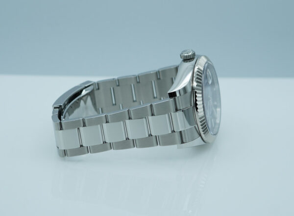 Rolex 326934 SKY-DWELLER BLUE DIAL OYSTER BAND 2023 WARRANTY FULL SET - Image 5