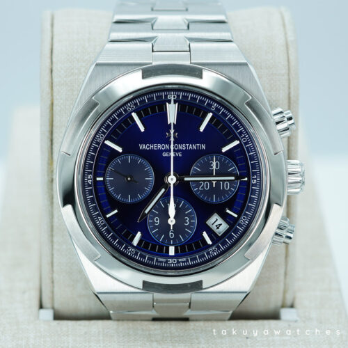 Vacheron CONSTANTIN OVERSEAS CHRONOGRAPH 5500V BLUE DIAL 2022 FULL SET