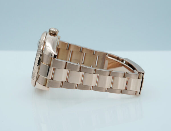 Rolex 326935 SKY-DWELLER 18K ROSE GOLD SUNDUST ROMAN DIAL BOXES PAPERS - Image 5