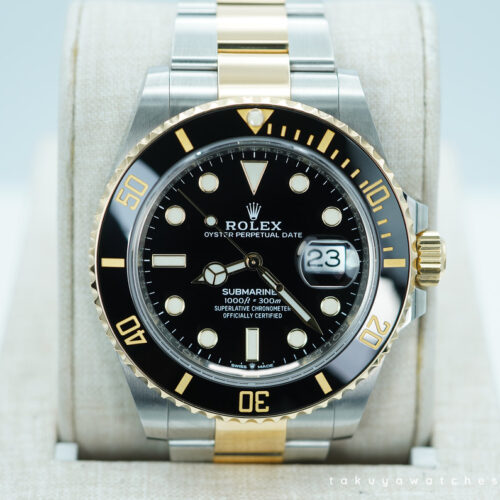 Rolex 126613LN SUBMARINER YELLOW GOLD STEEL BLACK DIAL 2020 FULL SET
