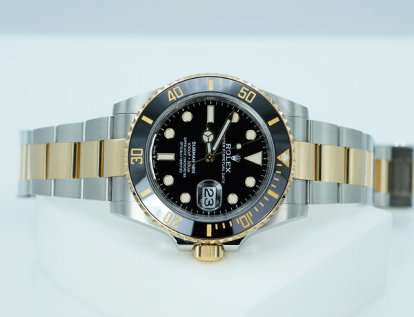 Rolex 126613LN SUBMARINER YELLOW GOLD STEEL BLACK DIAL 2020 FULL SET - Image 9
