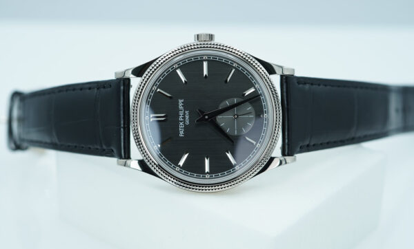 Patek PHILIPPE 6119G WHITE GOLD CALATRAVA CLOUS DE PARIS 2023 FULL SET - Image 10