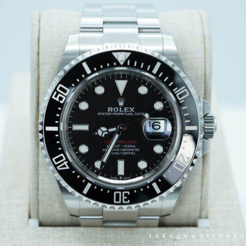Rolex 126600 SEA-DWELLER 43 CYCLOPS RED TEXT 2022 WARRANTY FULL SET