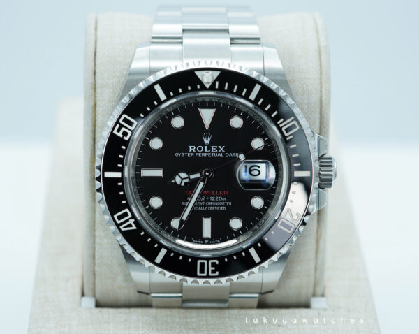 Rolex 126600 SEA-DWELLER 43 CYCLOPS RED TEXT 2022 WARRANTY FULL SET