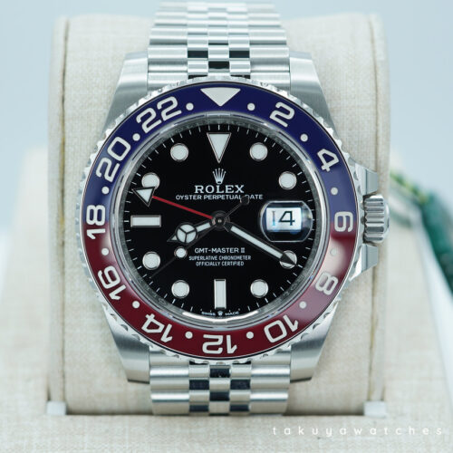 BRAND NEW Rolex 126710BLRO PEPSI GMT MASTER II RED BLUE JUBILEE BAND 2025 FULL SET