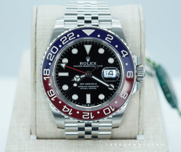 BRAND NEW Rolex 126710BLRO PEPSI GMT MASTER II RED BLUE JUBILEE BAND 2025 FULL SET
