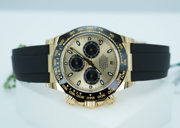 Rolex 116518LN DAYTONA PIKACHU 18K YELLOW GOLD OYSTERFLEX 2023 FULL SET - Image 9