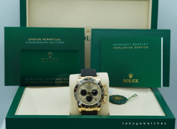 BRAND NEW Rolex 126518LN DAYTONA 18K GOLD PIKACHU OYSTERFLEX NEW MODEL 2025 FULL SET - Image 2