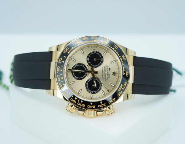 BRAND NEW Rolex 126518LN DAYTONA 18K GOLD PIKACHU OYSTERFLEX NEW MODEL 2025 FULL SET - Image 9