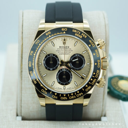 BRAND NEW Rolex 126518LN DAYTONA 18K GOLD PIKACHU OYSTERFLEX NEW MODEL 2025 FULL SET