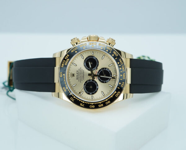 BRAND NEW Rolex 126518LN DAYTONA 18K GOLD PIKACHU OYSTERFLEX NEW MODEL 2025 FULL SET - Image 10