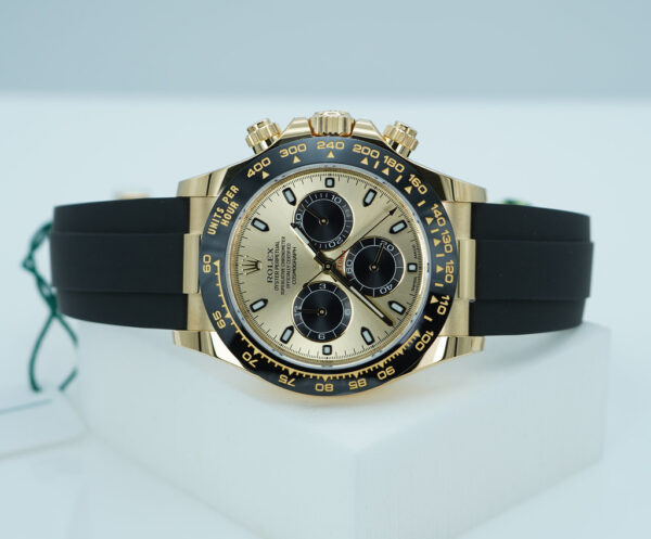 Rolex 116518LN DAYTONA PIKACHU 18K YELLOW GOLD OYSTERFLEX 2023 FULL SET - Image 10